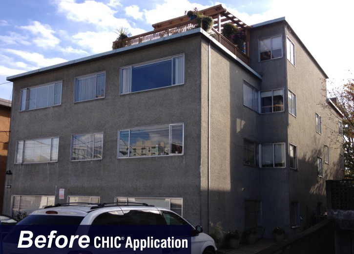 CHIC Dealers can repair any type of stucco.