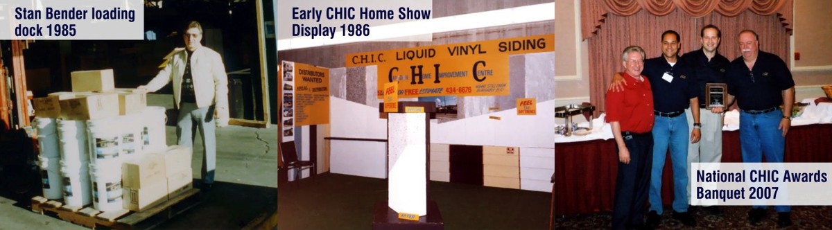 Photos of Stan Bender, and Early Home Show, and a CHIC Dealer Conference.